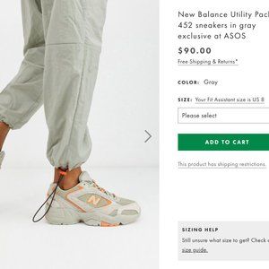 new balance utility pack 452 sneakers